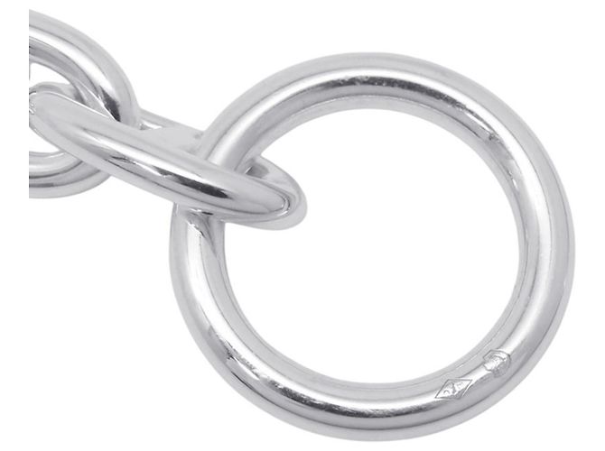 Hermès Pulsera Hermes Chaine d'Ancre PM Plata - vista 11