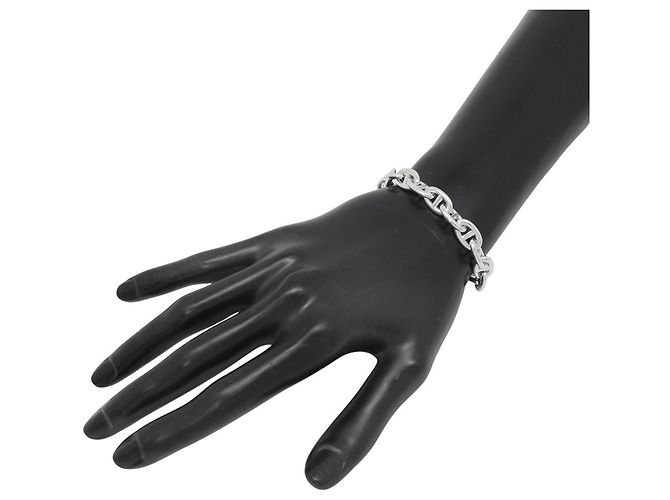 Hermès Pulsera Hermes Chaine d'Ancre PM Plata - vista 3