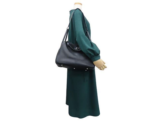 Hermès Borsa Hermes Lindy 34 Nero - vista 37