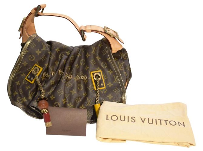 Borsa Louis Vuitton Kalahari GM Monogram Spring Summer 2009 Edizione Limitata Madonna Marrone Monogramma - vista 15