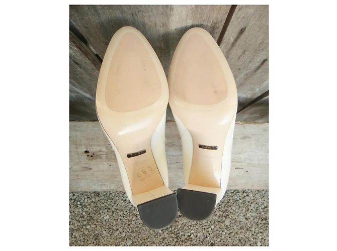 Autre Marque Botines de piel blanca Sebastian Blanco - vista 5