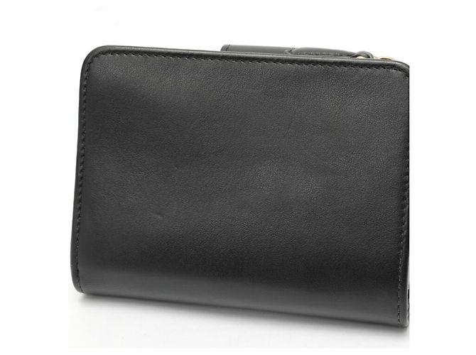 Prada City Calf Tab Bi-fold Wallet Schwarz - Ansicht 2