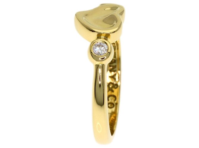 Anello Tiffany & Co. Cuore Chiuso in Diamanti D'oro - vista 3