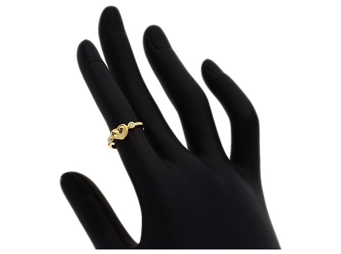 Anello Tiffany & Co. Cuore Chiuso in Diamanti D'oro - vista 7