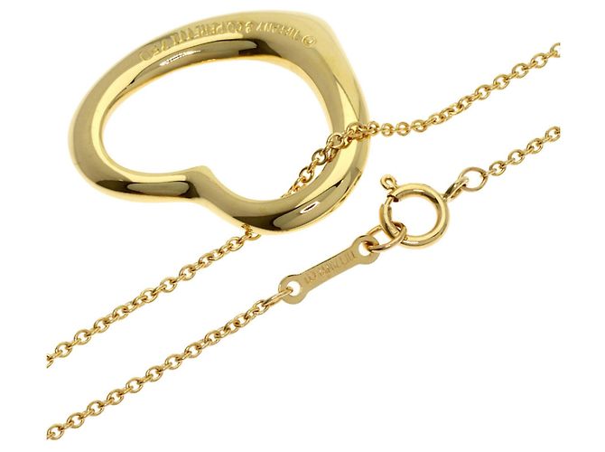 Collana Open Heart di Tiffany & Co. in oro giallo 18K D'oro - vista 2