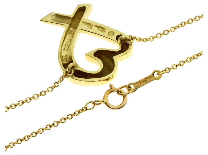 Collana Tiffany & Co. Loving Heart D'oro - vista 2