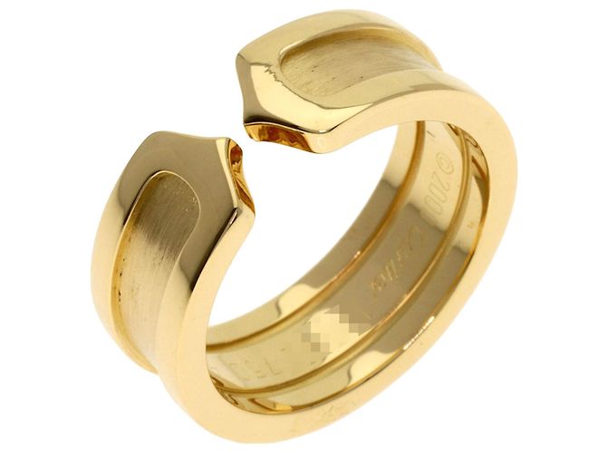 Anello Cartier C2 #48 in oro giallo 18K D'oro - vista 2