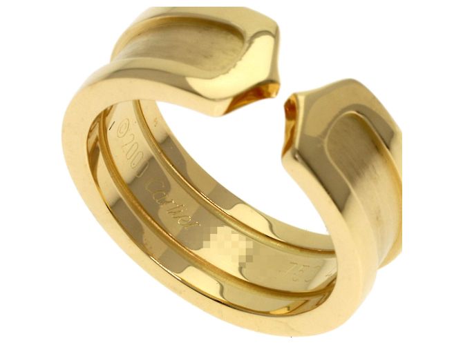 Anello Cartier C2 #48 in oro giallo 18K D'oro - vista 5