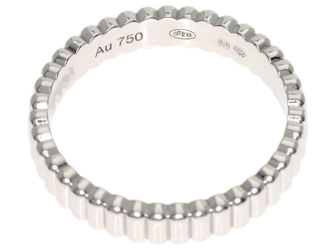 Anello Boucheron Quatre Grosgrain #47 in oro bianco 18K D'oro - vista 5