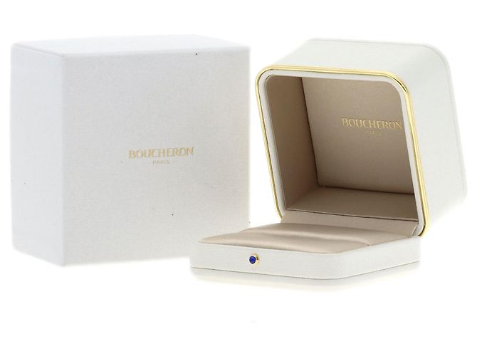 Anello Boucheron Quatre Grosgrain #47 in oro bianco 18K D'oro - vista 9