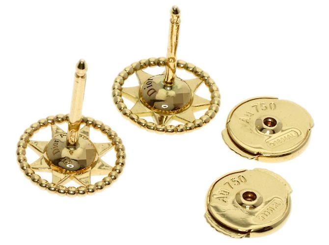 Orecchini Christian Dior Dior Rose des Vents Diamond D'oro - vista 2