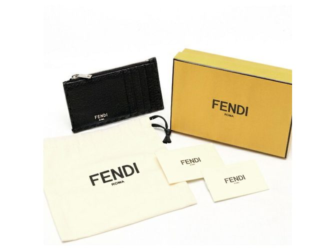 Fendi Selleria Münzbeutel aus Leder - Ansicht 5