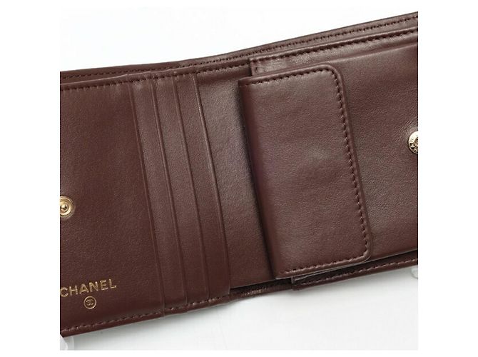 Portafoglio piccolo bi-fold matelassé Chanel Nero - vista 4