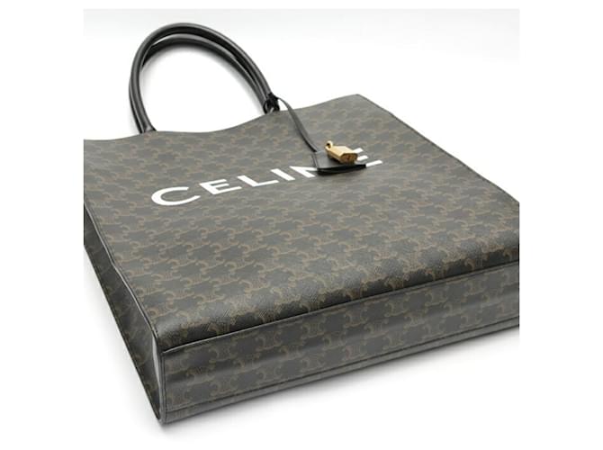 Céline Borsa Tote Verticale Large Celine Nero - vista 4