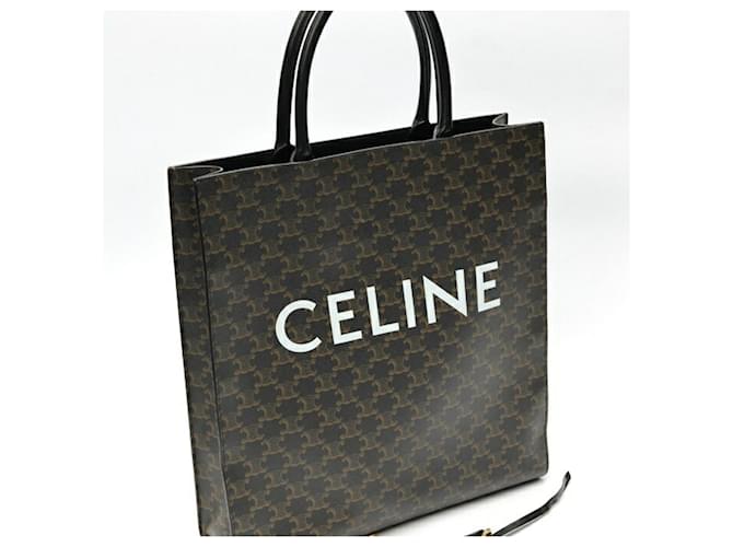 Céline Borsa Tote Verticale Large Celine Nero - vista 8