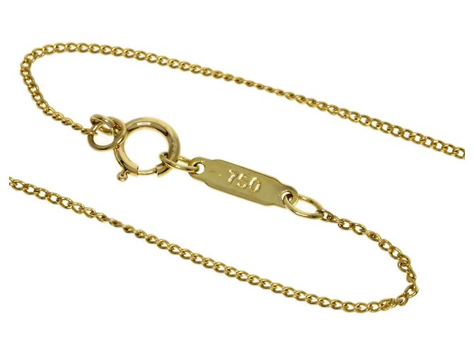 Collar Leaf Heart Tiffany & Co. Dorado - vista 3