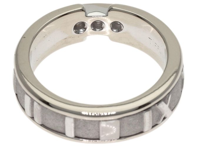 Tiffany & Co. Atlas 3-Diamanten Ring Golden - Ansicht 4