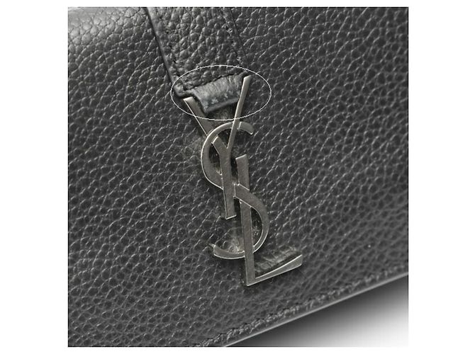 Cartera Cassandra Origami Tiny de Saint Laurent Negro - vista 4