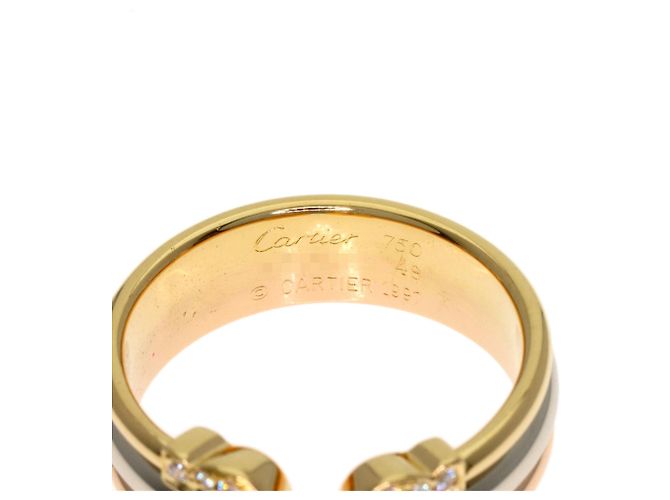 Anello Cartier 2C SM con diamante - vista 5