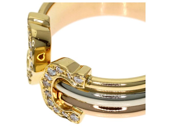 Anello Cartier 2C SM con diamante - vista 9