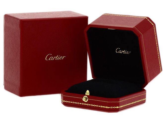 Cartier Solitär Diamant E-VVS2-EX Ring - Ansicht 9