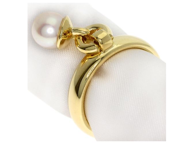 Anello Door Knock Pearl di Tiffany & Co. in oro giallo 18K - vista 2