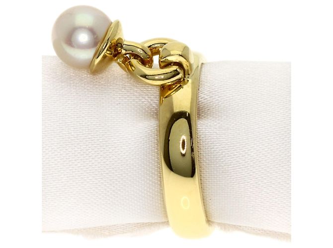 Anello Door Knock Pearl di Tiffany & Co. in oro giallo 18K - vista 3