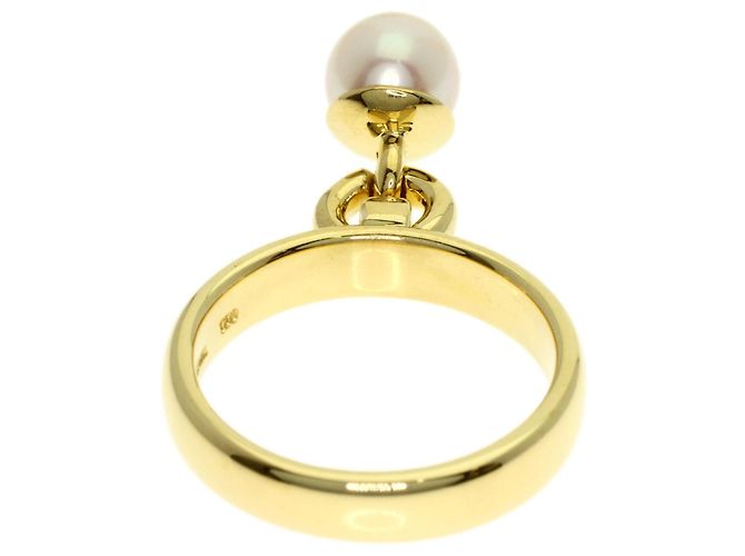 Anello Door Knock Pearl di Tiffany & Co. in oro giallo 18K - vista 4