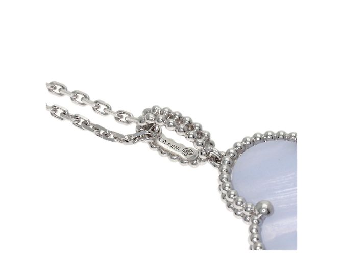 Magic Alhambra Van Cleef & Arpels Halskette aus Chalcedon - Ansicht 4