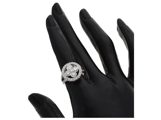 Anello Blossom GM Diamond Louis Vuitton - vista 7