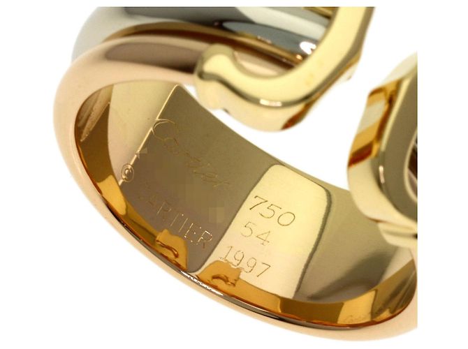 Cartier 2C Bandring aus Gelbgold - Ansicht 5