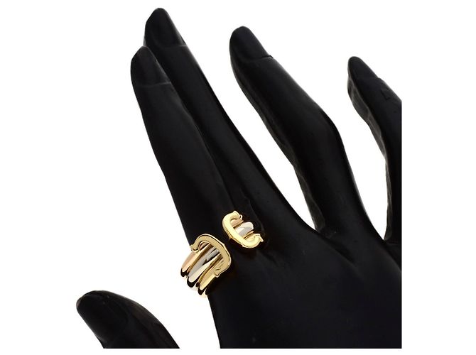 Cartier 2C Bandring aus Gelbgold - Ansicht 6