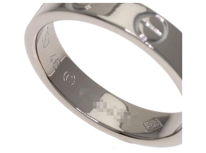Cartier Mini Love Ring aus 18K Weißgold Golden - Ansicht 6