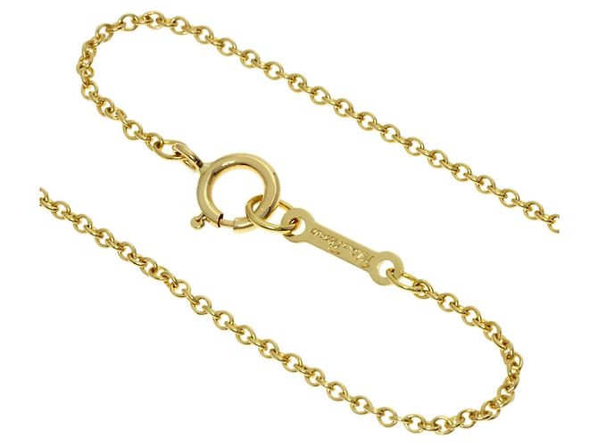 Collar Tiffany & Co. Crescent Moon Dorado - vista 3