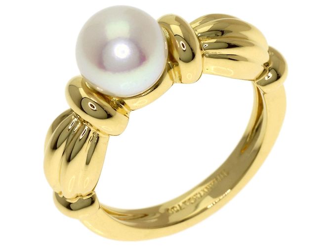 Tiffany & Co. Pearl Signature Ring Golden - Ansicht 2