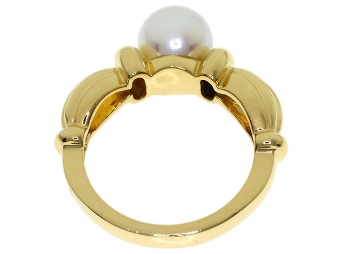 Tiffany & Co. Pearl Signature Ring Golden - Ansicht 4