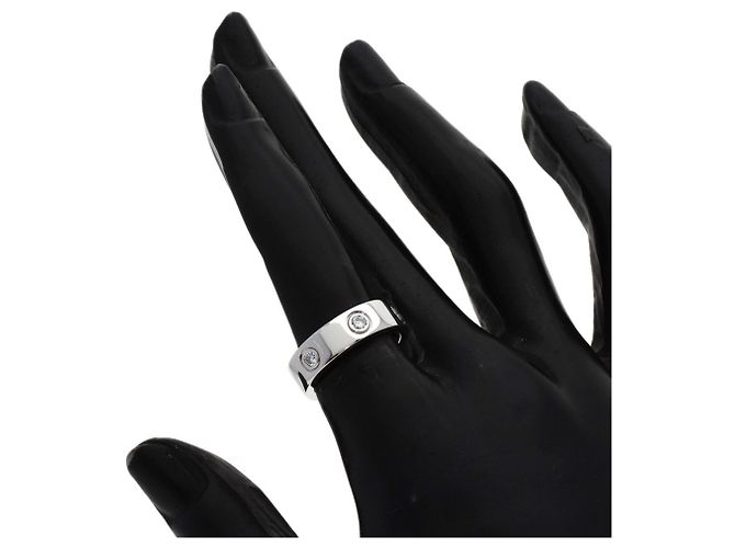 Anello Love in oro bianco 18K con diamanti Cartier D'oro - vista 5