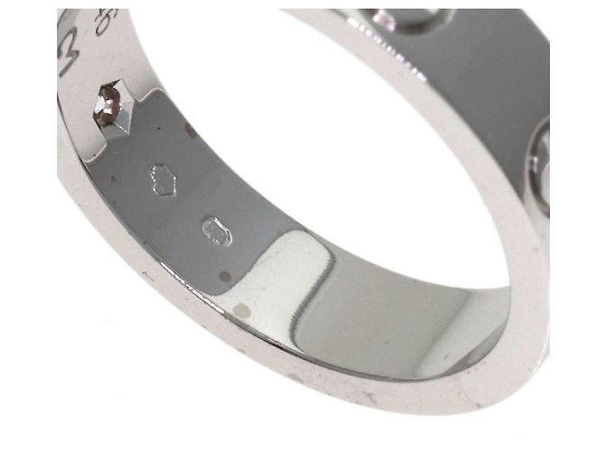 Anillo Mini Love en oro blanco de 18K Cartier Dorado - vista 7
