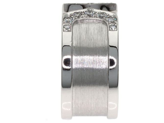 Cartier 2C Ring LM Diamant in 18K Weißgold Golden - Ansicht 3
