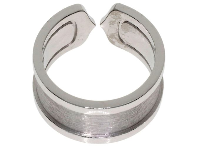 Cartier 2C Ring LM Diamant in 18K Weißgold Golden - Ansicht 4