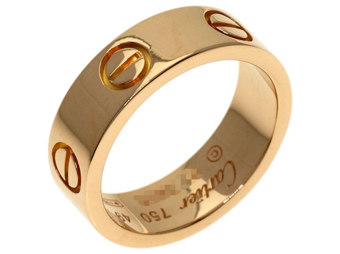 Anello Love in oro rosa 18K Cartier D'oro - vista 2