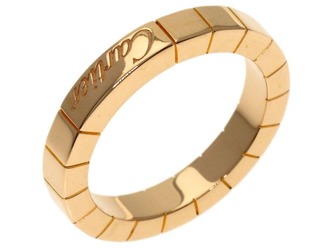 Anello Cartier Lanieres #47 in oro rosa 18K D'oro - vista 2