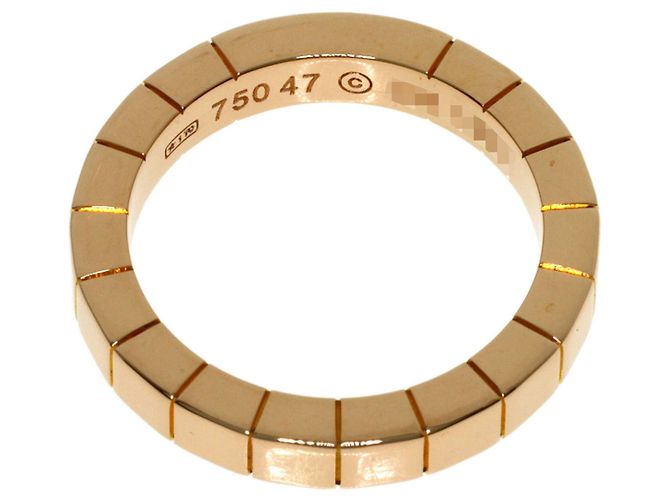 Anello Cartier Lanieres #47 in oro rosa 18K D'oro - vista 4