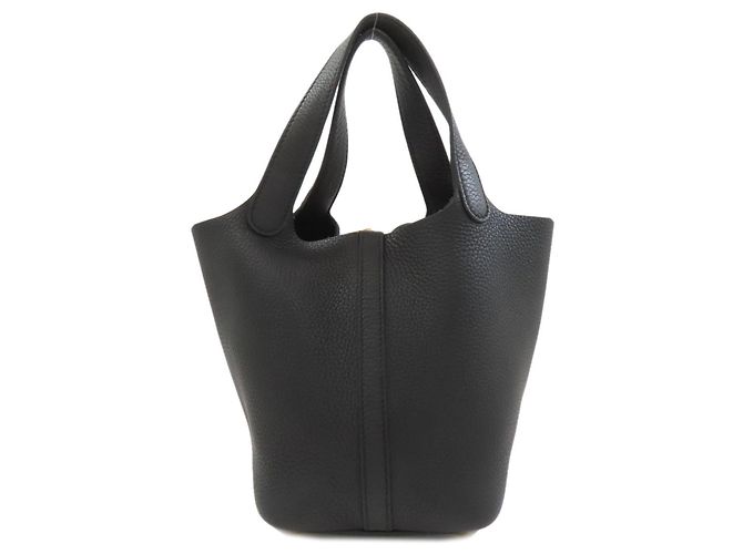 Hermès Hermes Picotin Lock PM Handtasche Schwarz - Ansicht 2