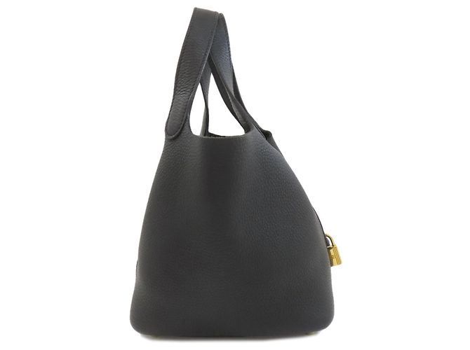 Hermès Hermes Picotin Lock PM Handtasche Schwarz - Ansicht 3