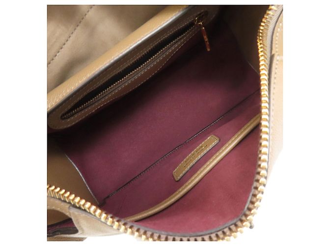 Borsa a tracolla con patta Tod's T-Timeless Marrone - vista 5