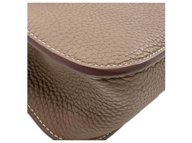 Hermès Borsa Hermes Arzan 25 in grigio Etoupe Taupe - vista 20