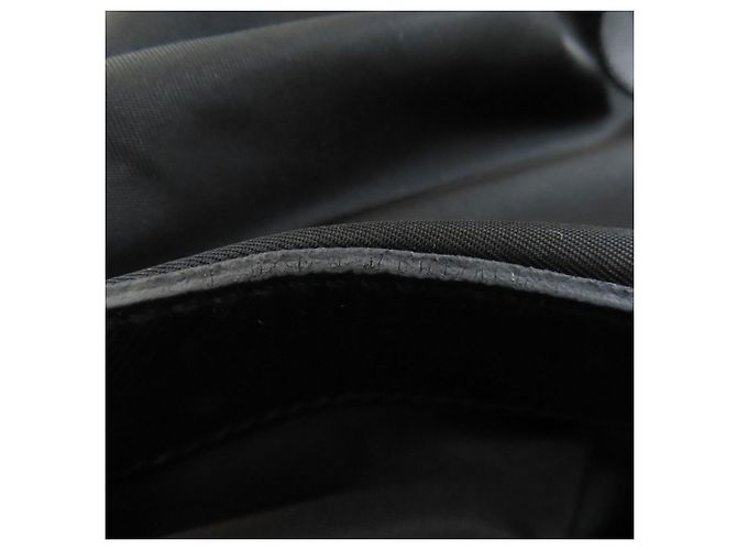 Bolsa tote Prada em nylon preto - vista 12