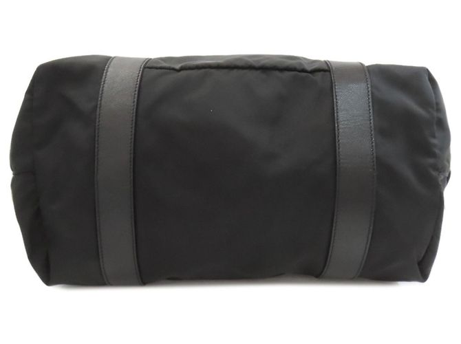 Bolsa tote Prada em nylon preto - vista 4