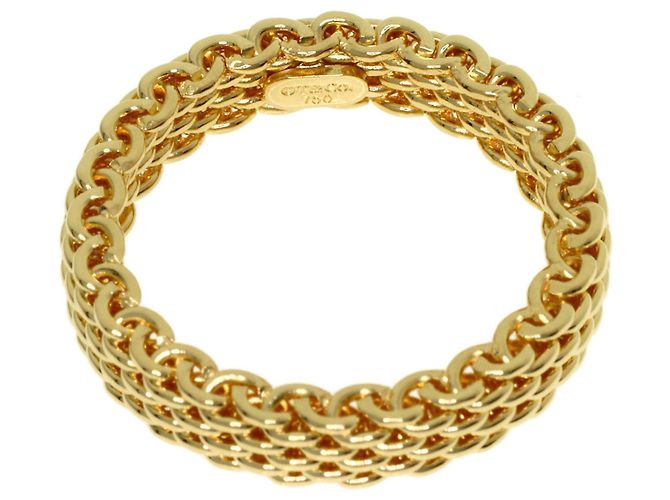 Anello Somerset Mesh di Tiffany & Co. D'oro - vista 4